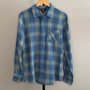 Volcom Blue flannel shirt‎